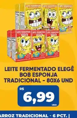 Tatico Leite fermentado elegê bob esponja tradicional oferta