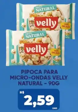 Tatico Pipoca para micro-ondas velly natural oferta