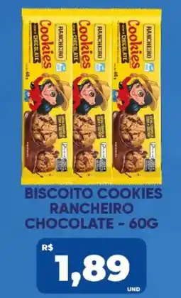 Tatico Biscoito cookies rancheiro chocolate oferta