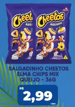 Tatico Salgadinho cheetos elma chips mix queijo oferta