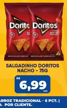 Tatico Salgadinho Doritos Nacho oferta