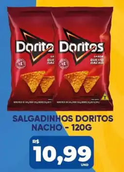 Tatico Salgadinhos Doritos Nacho oferta