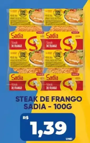 Tatico steak de frango sadia oferta
