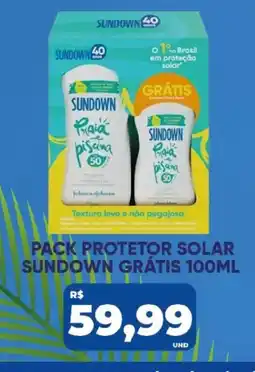 Tatico Pack protetor solar sundown grátis 100ml oferta