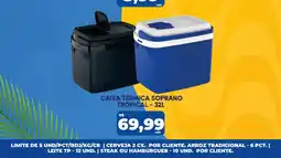 Tatico Caixa térmica soprano tropical oferta