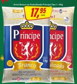 Rede Supermarket Arroz Branco ou Parboilizado Príncipe Tipo 1 oferta