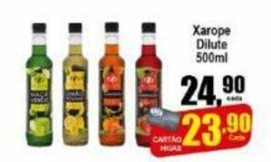 Higa's Supermercado Xarope Dilute 500ml oferta