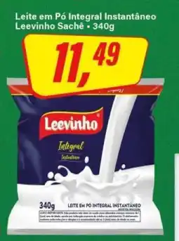 Rede Supermarket Leite em Pó Integral Instantâneo Leevinho Sachê oferta