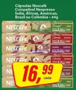 Rede Supermarket Cápsulas Nescafé Compatível Nespresso oferta