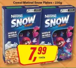 Rede Supermarket Cereal Matinal Snow Flakes oferta