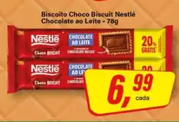 Rede Supermarket Biscoito Choco Biscuit Nestlé oferta