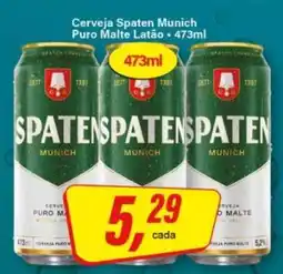 Rede Supermarket Cerveja Spaten Munich oferta