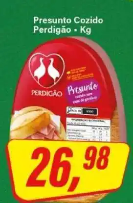 Rede Supermarket Presunto Cozido Perdigão oferta