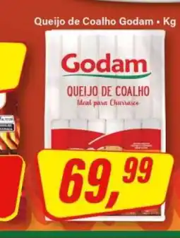Rede Supermarket Queijo de Coalho Godam oferta