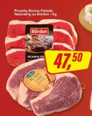 Rede Supermarket Picanha Bovina Fatiada oferta