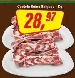 Rede Supermarket Costela Suína Salgada oferta