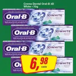 Rede Supermarket Creme Dental Oral-B 3D White oferta