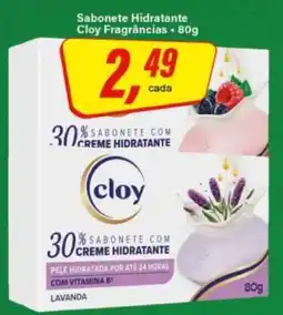 Rede Supermarket Sabonete Hidratante Cloy Fragrâncias oferta