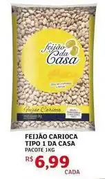 Assaí Atacadista Carioca - feijão tipo 1 da casa oferta