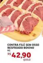 Assaí Atacadista Bovino - contra file sem osso resfriado bovino oferta