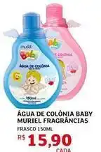 Assaí Atacadista Muriel baby - água de colonia oferta
