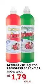 Assaí Atacadista Brinort - detergente líquido fragrancias oferta