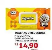 Assaí Atacadista Diguinho - toalhas umedecidas oferta
