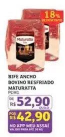 Assaí Atacadista Maturatta - bife ancho bovino resfriado oferta