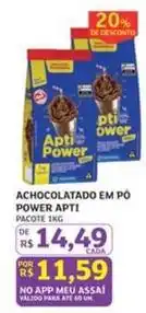 Assaí Atacadista Apti - achocolatado em po power oferta