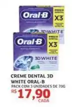 Assaí Atacadista Oral-b - creme dental 3d white oferta