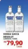 Assaí Atacadista Absolut - vodka oferta