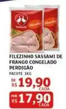 Assaí Atacadista Perdigão - filezinho sassami de frango congelado oferta