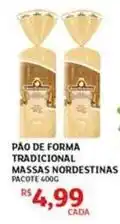 Assaí Atacadista Forma - pão de tradicional massas nordestinas oferta