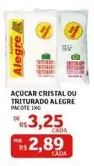 Assaí Atacadista Alto alegre - açúcar cristal ou triturado oferta