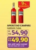 Assaí Atacadista Campari - aperitivo oferta