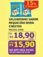 Assaí Atacadista Cheetos - salgadinho sabor requeijão onda oferta