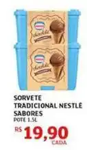 Assaí Atacadista Nestlé - sorvete tradicional sabores oferta