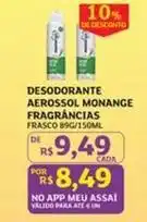 Assaí Atacadista Monange - desodorante aerossol oferta