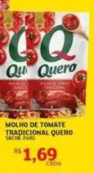 Assaí Atacadista Quero - molho de tomate tradicional oferta