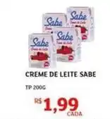 Assaí Atacadista Sabe - creme de leite oferta