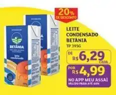 Assaí Atacadista Betânia - leite condensado oferta