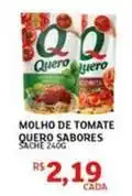 Assaí Atacadista Quero - molho de tomate oferta