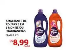 Assaí Atacadista Mon bijou - amaciante de roupas 3 em 1 fragrâncias oferta