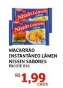 Assaí Atacadista Nissin - macarrão instataneo lámen sabores oferta