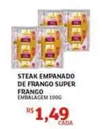 Assaí Atacadista Super frango - steak empanado de frango oferta