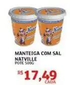 Assaí Atacadista Natville - manteiga com sal oferta