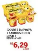 Assaí Atacadista Nestlé - iogurte em polpa 3 sabores ninho oferta