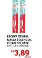 Assaí Atacadista Colgate - escova dental macia essential clean oferta