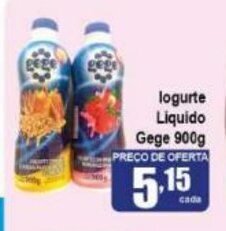 Higa's Supermercado Iogurte Liquido Gege 900g oferta