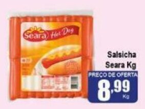 Higa's Supermercado Salsicha Seara 1kg oferta